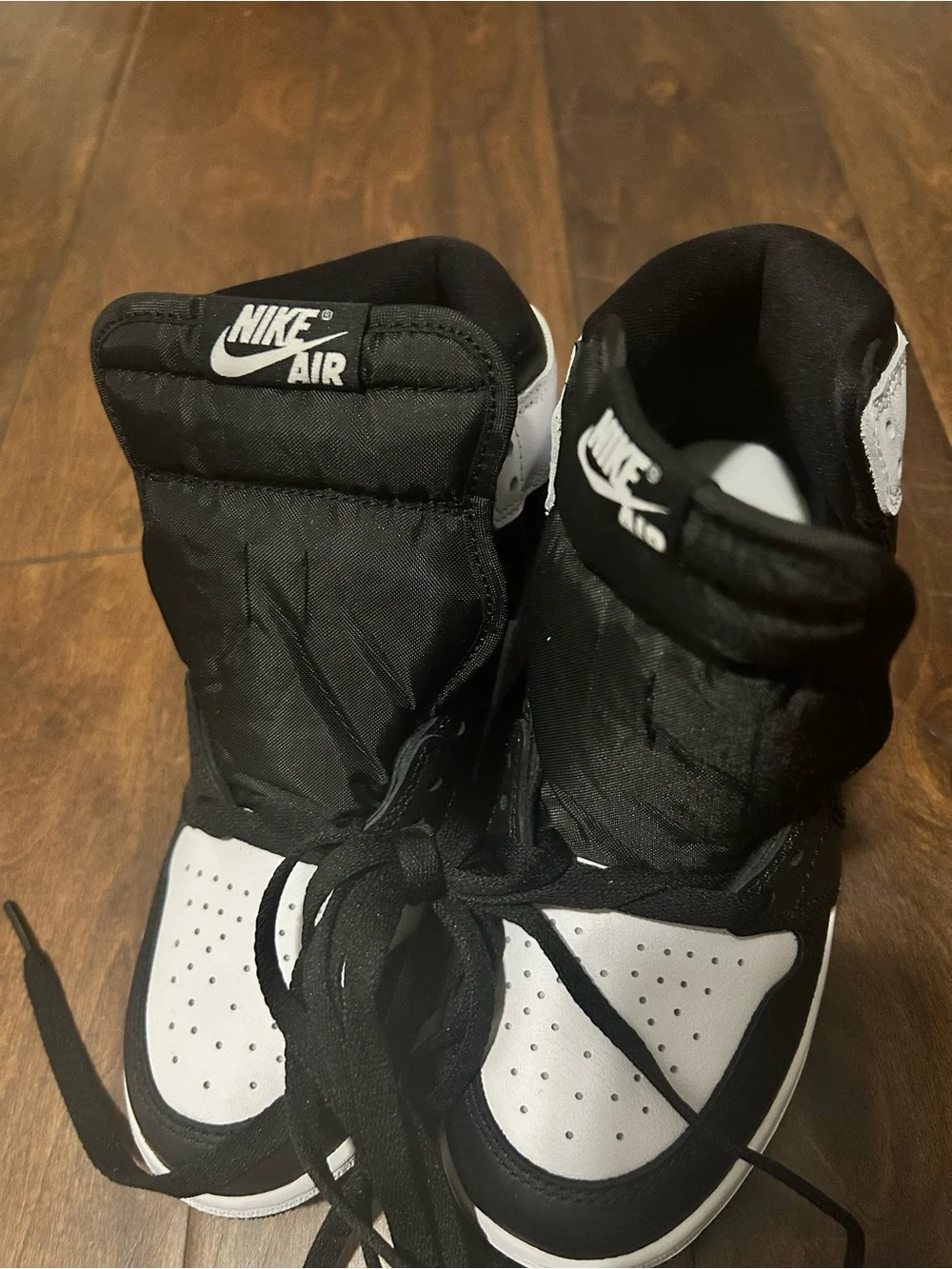 Nike Kids Black and White High-Top Sneakers - Picture 14 of 16